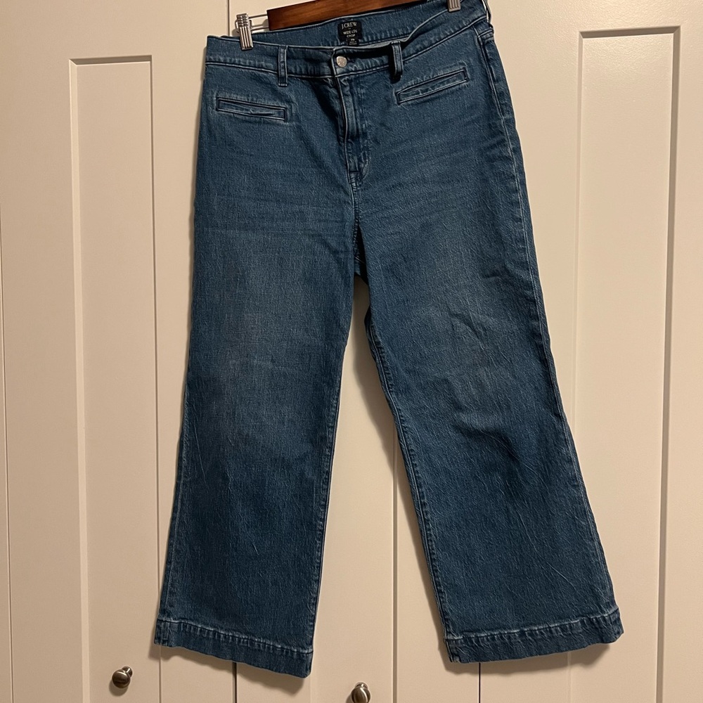 J. Crew Blue Flare & Wide Leg Women's Jeans